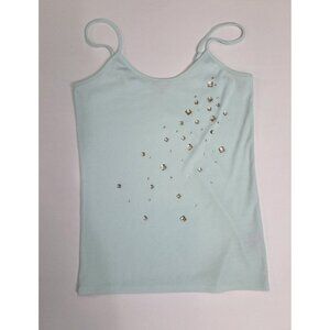 Juicy Couture Cami Top Womens Size Medium Mint Green Vintage Y2K Glam  Preppy